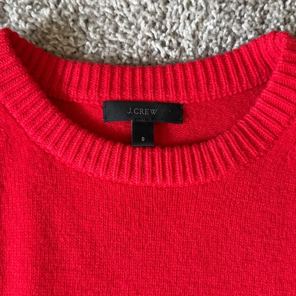 J. CREW - red wool sweater